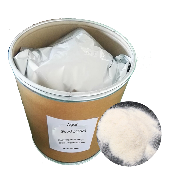 Venta caliente agar agar grado pahramceutical con estabilizador de precio razonable Mejor Estabilización de polvo de caramelo suave más grueso superior Natural CAS No. 9002-18-0